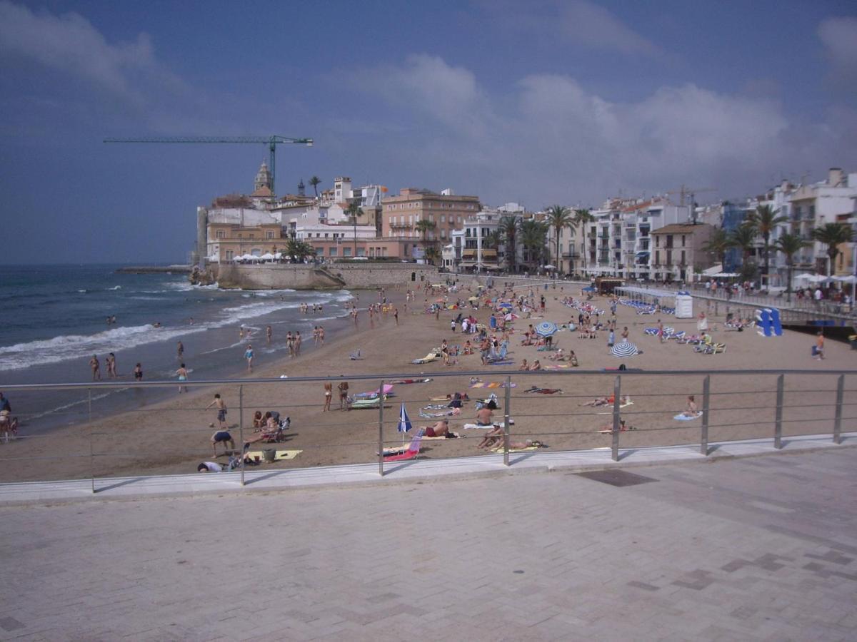 Apartamento Con Oficina Y Vistas Al Mar Sitges Kültér fotó